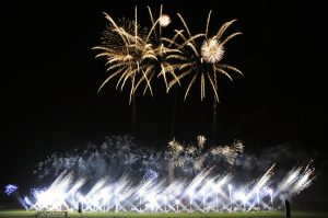 Feuerwerk in Klagenfurt